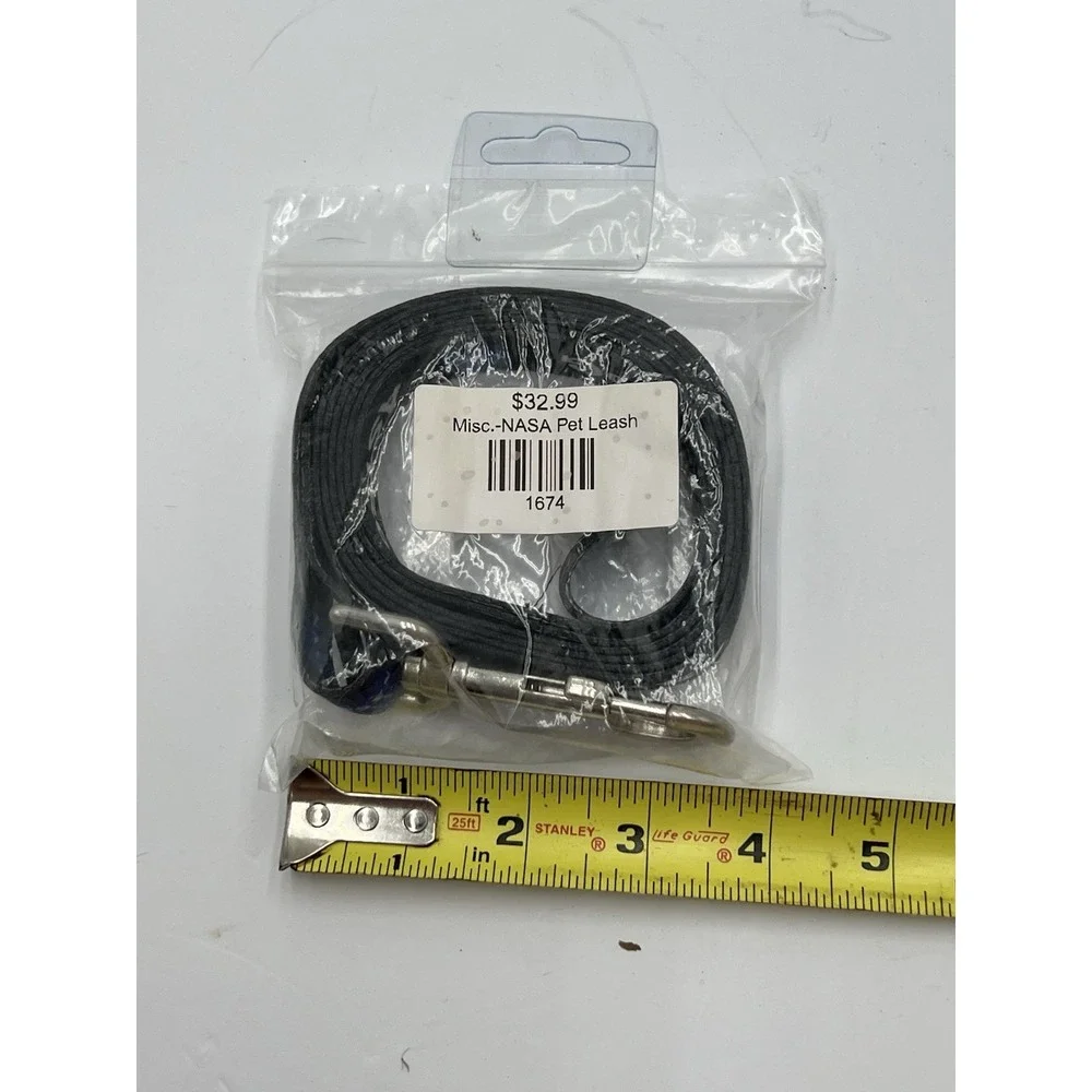 NASA Astro Dog Pet Leash Black 1